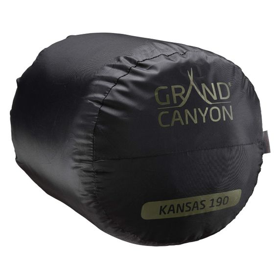Спальний мішок Grand Canyon Kansas 190 0°C Capulet Olive Left (340019) | Зображення 6