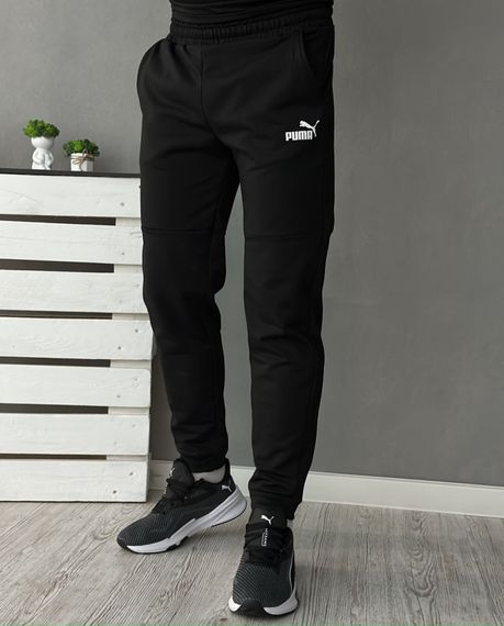 Демісезонний  костюм чорний худі/штани  + жилетка Puma | Зображення 5