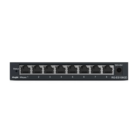 Комутатор мережевий Ruijie Networks RG-ES108GD | Зображення 1