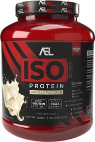 Протеин AllSports Labs Iso Zero Protein 2 kg (Vanilia) (90 % isolate, zero lactose, zero sugars, aspartame free)