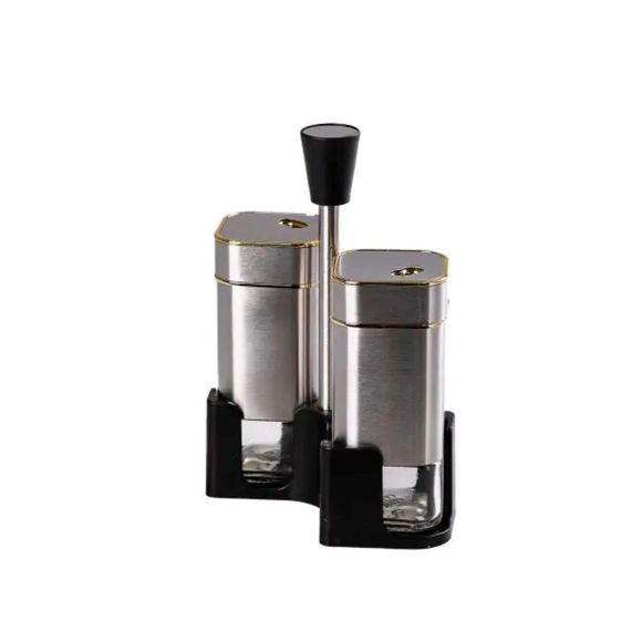 Набор для специй на подставке 2 баночки для соли и перца по 120 мл HP531T1005J | Зображення 1