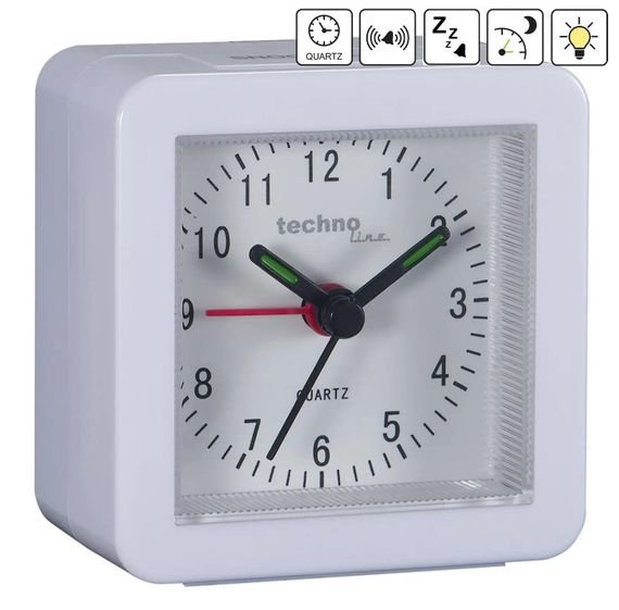 Годинник настільний Technoline Modell SC White (Modell SC weis) (DAS301818) | Зображення 3