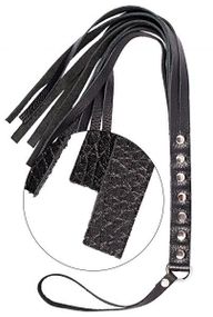 Флогер S&M Fancy Leather Floger, Black sexstyle