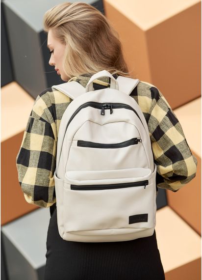 Жіночий рюкзак Sambag ZARD LRT сірий 46 х 28 х 13 см (25058030) | Зображення 4