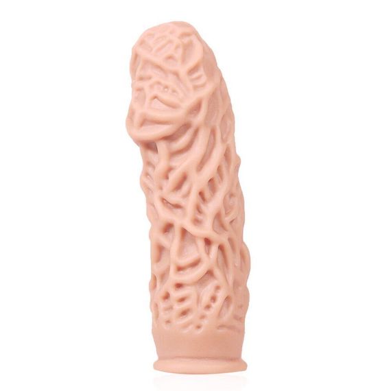 Насадка на член Kokos Extreme Sleeve ES.12 размер S, утолщающая, стимулирующий рельеф Sex Aura