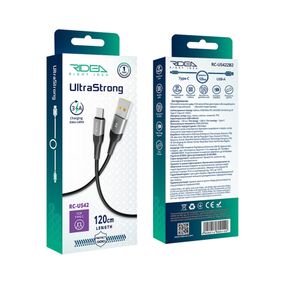 USB Ridea RC-US42 UltraStrong Type-C 3A 1.2m