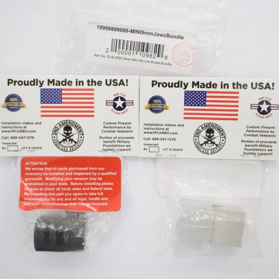 Дульный тормоз компенсатор KELTEC SUB2000 1/2 -28 9 мм Дульный компенсатор Дульный тормоз ДТК | Зображення 8