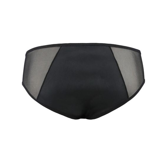 Мужские слипы на молнии Passion 042 SLIP TIMMY S/M Black, экокожа, сетка | Зображення 5