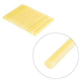 Комплект стрижнів клейових жовтих 11,2*100 мм, 12 од. INTERTOOL RT-1049