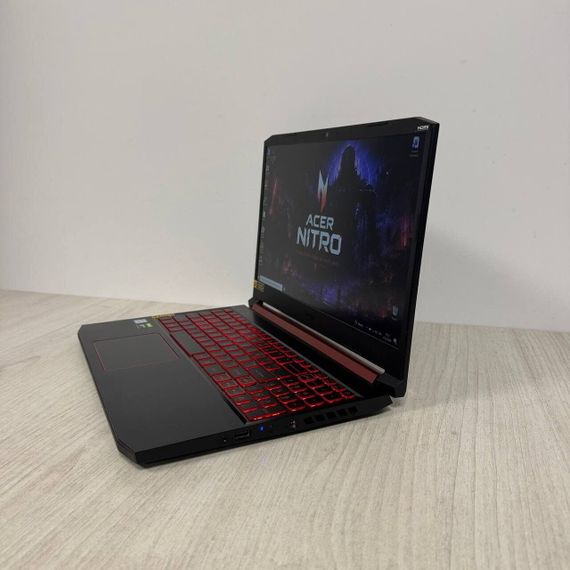 Ігровий ноутбук Б-клас Acer Nitro 5 AN515-52 / 15.6" (1920x1080) IPS / Intel Core i5-9300H (4 (8) ядра по 2.4 - 4.1 GHz) / 8 GB DDR4 / 256 GB SSD / nVidia GeForce GTX 1650, 4 GB GDDR5, 128-bit / WebCam б/в | Зображення 4