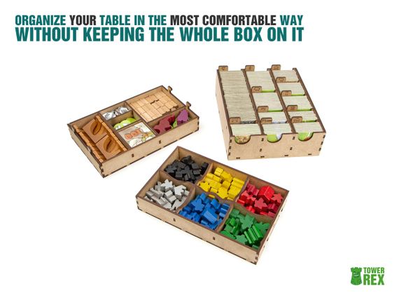 Органайзер для настольной игры Каркассон (Carcassonne) | Зображення 2