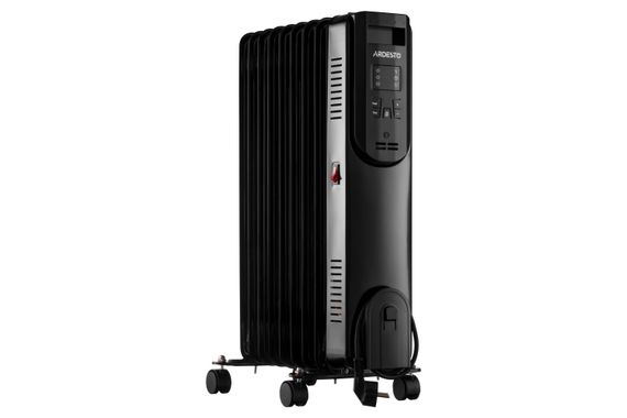 Масляний радіатор Ardesto 2,0 кВт, площа обігріву 20 кв.м., чорний, підлоговий, 9 секцій (OFH-E09X2) | Зображення 8