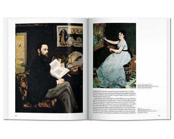 Книга з картинами художника Едуарда Мане Manet. Gilles Néret, Taschen книги про мистецтво англійською | Зображення 6