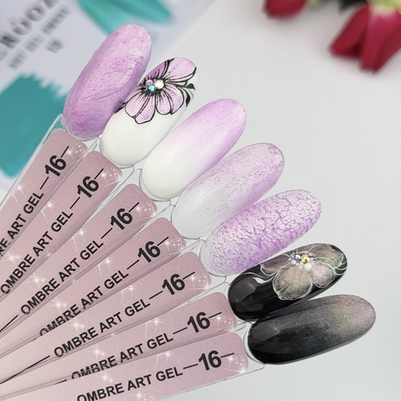 Гель-краска для омбре Crooz Art gel ombre №16 3мл | Зображення 1