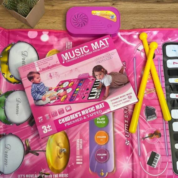 Інтерактивний музичний піаніно-килимок для дітей | Зображення 2