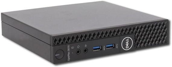 Неттоп Dell OptiPlex 3070 Micro USFF / Intel Core i5-9500T (6 ядер по 2.2 - 3.7 GHz) / 8 GB DDR4 / 256 GB SSD / Intel UHD Graphics 630 / 35W б/у | Зображення 2