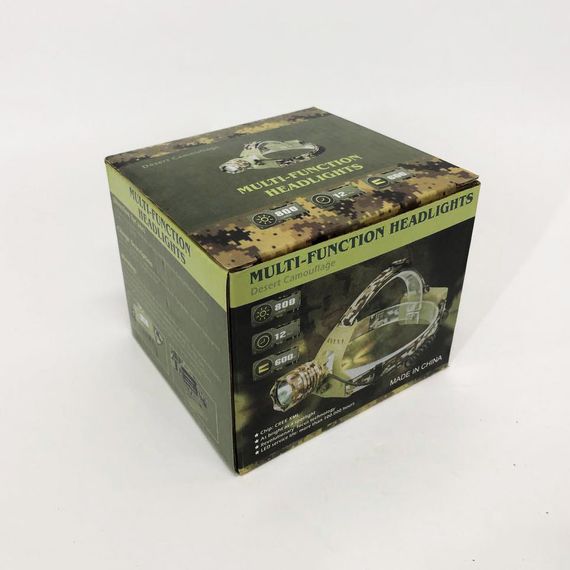 Ліхтарик на голову для роботи 2130-T6 Military, Потужний ліхтар на голову, Ліхтарик на SY-191 голову діодний | Зображення 2