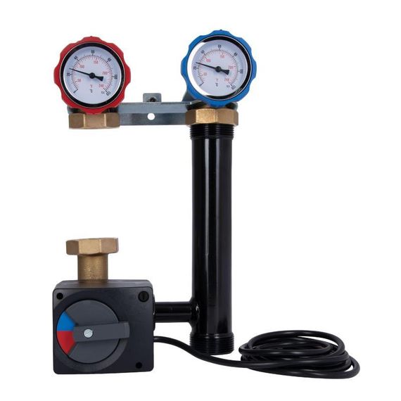 Насосная группа Icma №R001 1 1/2"x1" подключение слева, без насоса 93R001AFS53SC | Зображення 2