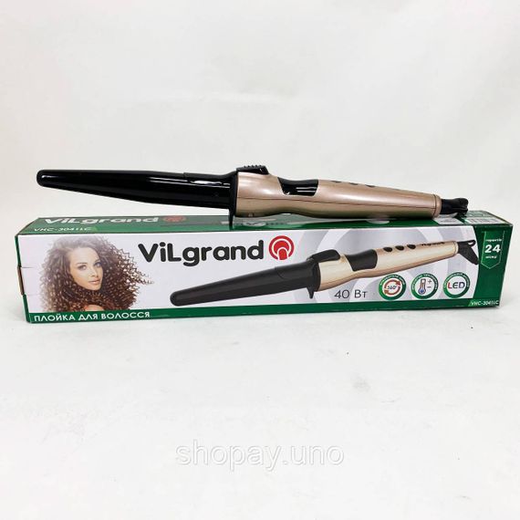 Сучасна плойка для завивки ViLgrand, Сучасні щипці для завивки волосся Круті плойки волосся MZ-11 | Зображення 4