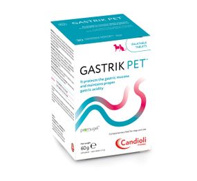 Витамины для собак и котов с заболеваниями желудка Candioli Gastrik Pet, 30 табл