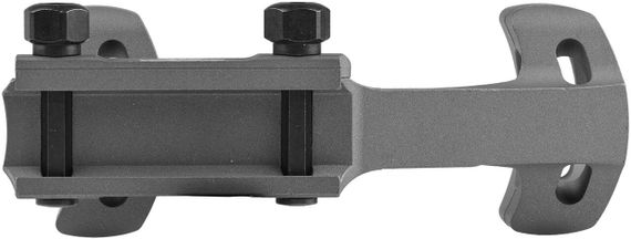 Кріплення-моноблок Warne X-Skeleton Mount. d - 30 мм. Ultra High. Weaver/Picatinny. Grey | Зображення 2