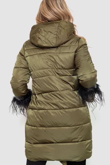 Куртка жіноча, колір хакі, 235R2269 | Зображення 3