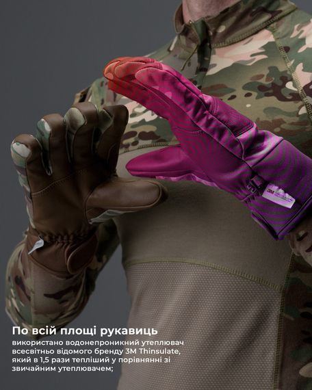 Рукавиці тактичні зимові BEZET | Зображення 8