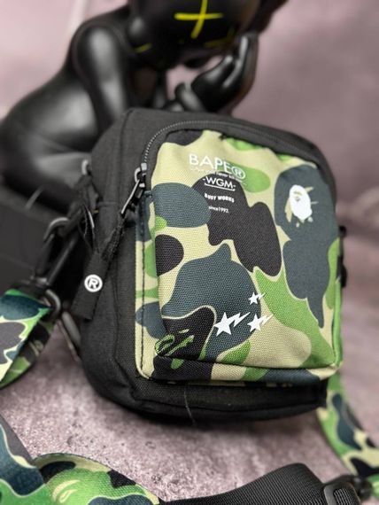 Сумка Bape Хакі s104 | Зображення 1