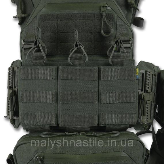 Комплект №2: Плитоноска Kiborg GU gen.2 + 6 підсумків хакі | Зображення 8