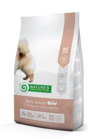 Корм Nature's Protection Mini Junior Small Breeds сухой для щенков малых пород 2 кг