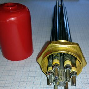 Блок Тенів 3000w, різьблення 1,5" (Туреччина) для котлів та електричних систем опалення