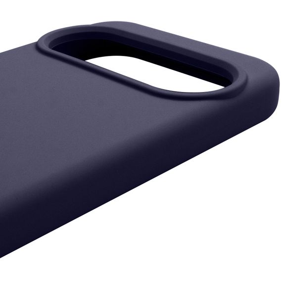 Чохол Silicone Cover Lakshmi (AAA) для Google Pixel 10 / 10 Pro Темно-синій / Midnight blue | Зображення 3