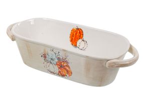 Керамическое блюдо для запекания Pumpkin Baker 32х14х8 см