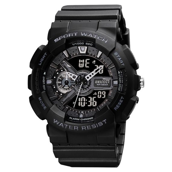 Чоловічий годинник Awarder 005 Black