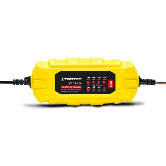 Зарядний пристрій для автомобільного акумулятора Trotec PBCS 2A, 12V, 4-60Ah (4675000001) | Зображення 6