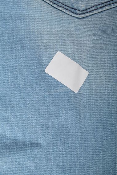 Джинсы мужские однотонные  -уценка, цвет голубой, 247R1242-1-U-40 | Зображення 5