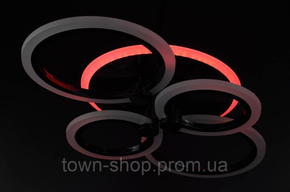 Люстра потолочная LED A2374/2+2-RGB-bk Черный 10х39х61 см. | Зображення 6