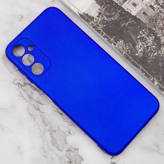 Чехол Silicone Cover Lakshmi Full Camera (A) для Samsung Galaxy M34 5G Синий / Iris | Зображення 3
