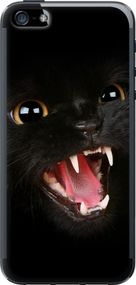 Чехол на iPhone 5s Чёрная кошка "932u-21-17620"