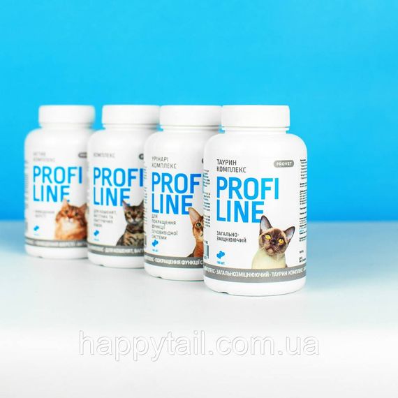 Вітаміни Provet PROFILINE для котів УРІНАРІ комплекс для поліпшення функції сечовивідної системи 180 таб | Зображення 3