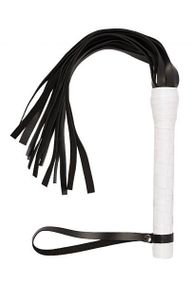 Флогер VIP Leather Flogger, White Sex Aura
