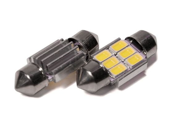 Светодиодная лампа StarLight T11 6 диодов 5630 1W 12V WHITE / 31mm / мультиполярная | Зображення 1