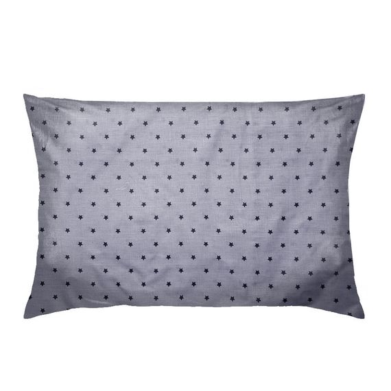 Комплект постільної білизни SoundSleep Gray Stars бязь підлітковий 160х215 см сірий (2800004775250) | Зображення 1