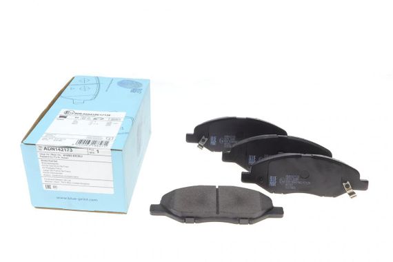 Колодки гальмівні передні Nissan Micra II III Note Tiida 04-13 ADN142173