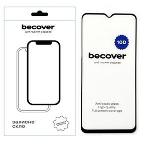 Стекло защитное BeCover Samsung Galaxy A14 4G SM-A145/A14 5G SM-A146 10D Black (711518)