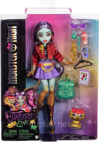 Кукла Монстер Хай Джинафайр Лонг Monster High Jinafire Long Doll Dragon G3 Монстро-классика Mattel