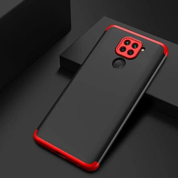 Чохол GKK 360 градусів для Xiaomi Redmi 10X / Note 9 колір Синій | Зображення 2