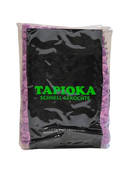 Тапиока быстрого приготовления фиолетовая со вкусом Таро 1 кг
