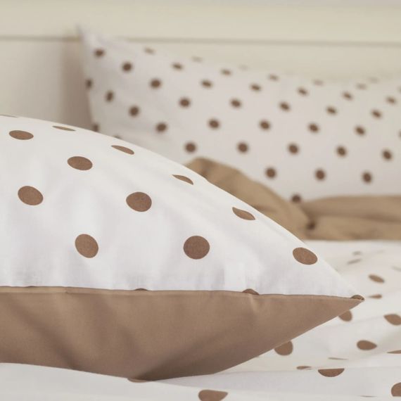 Постільна білизна євро ТЕП Happy Sleep Chocolate Dots 2-03796_35238 220х200 см | Зображення 6