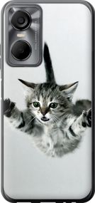 Чехол на Tecno POP 6 Pro BE8 Летящий котёнок "2322u-2929-17620"